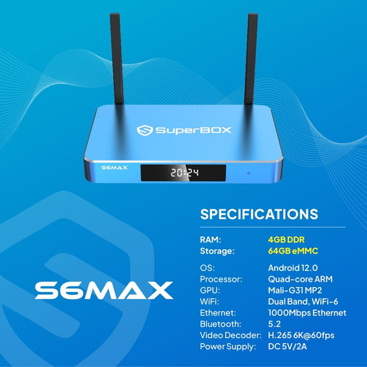 SuperBox S6 Max