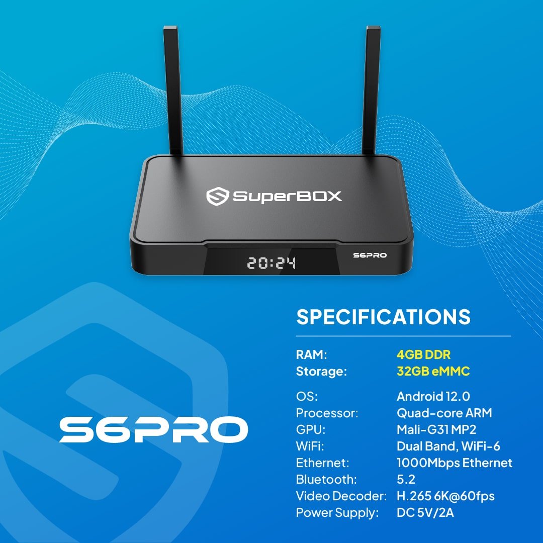 SuperBox S6 Pro